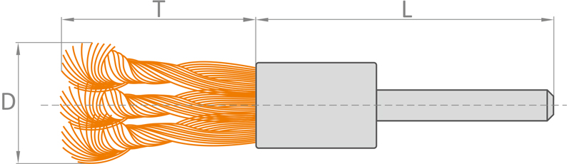 B52E Fonott ecsetk N
